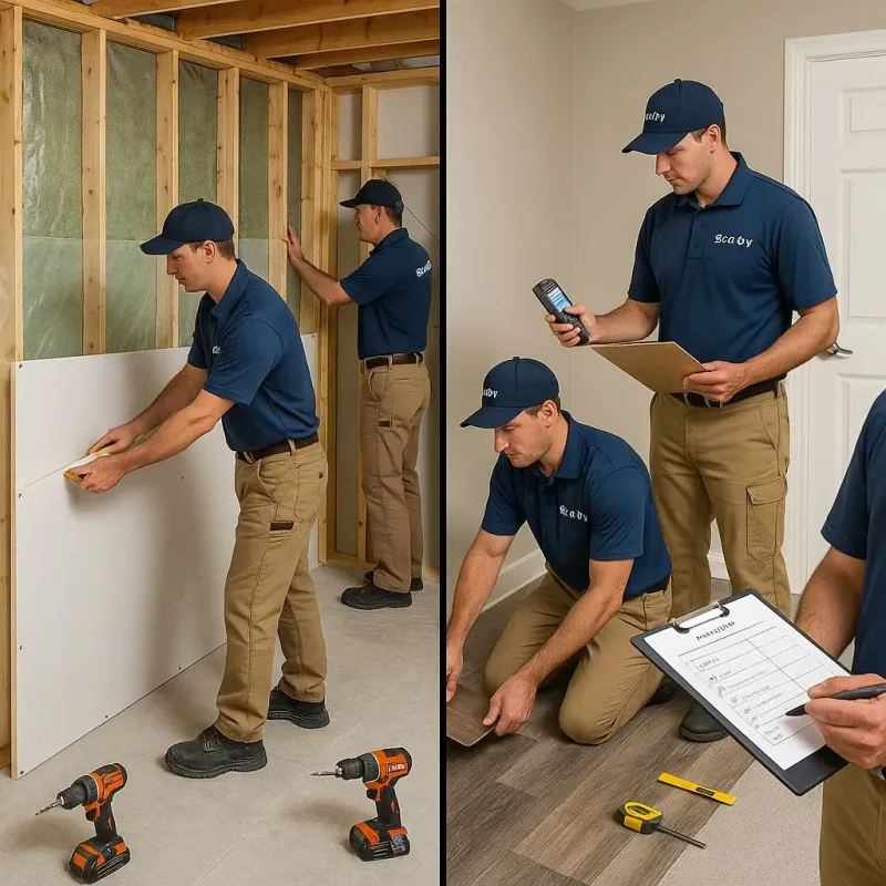 Repairs and Reconstruction process in Tillamook County, OR